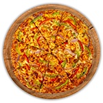 ' Nduja Sausage, Chicken Shawarma, Caramelized Onion Pizza 